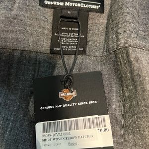 Harley Davidson button up